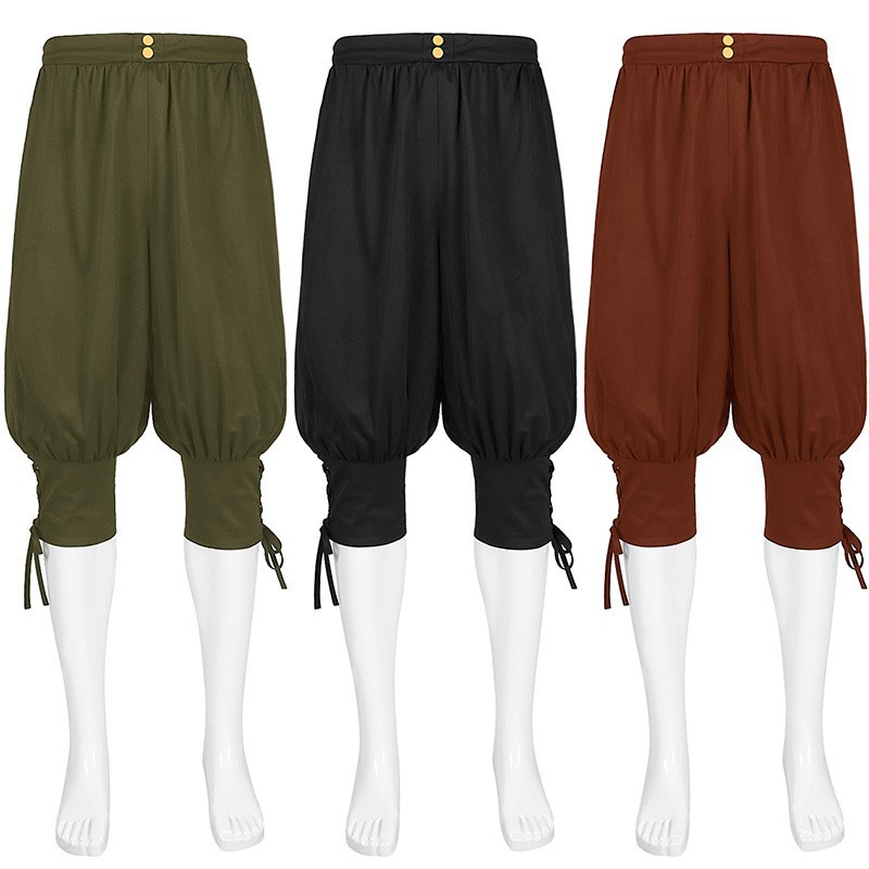 Costumes - Victorian Renaissance Gothic Pirate Over-the-knee Shorts