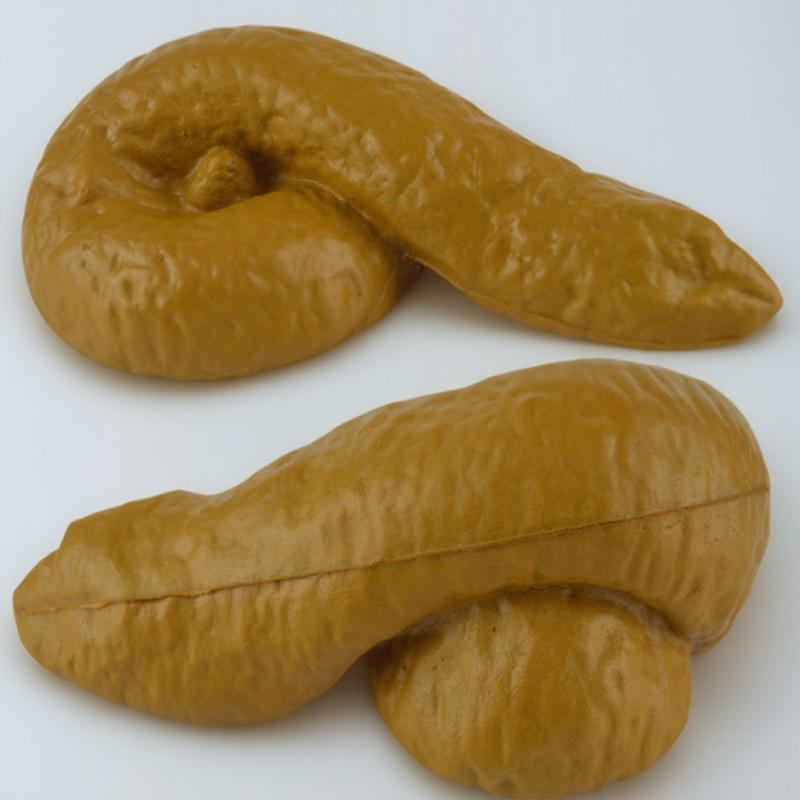 Fake Poop Gag Gift - Realistic Fake Poop Prank Prop Squishy