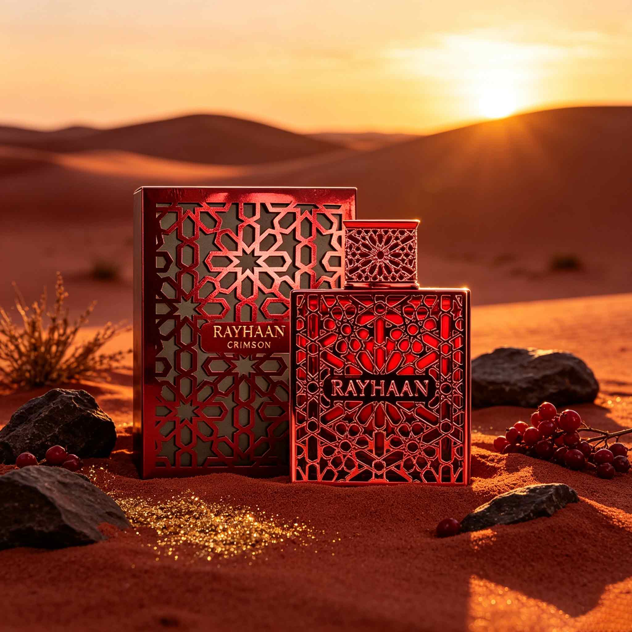 Novelty Gifts - Rayhaan Red 100Ml Edp, Luxurious Eye‑Catching