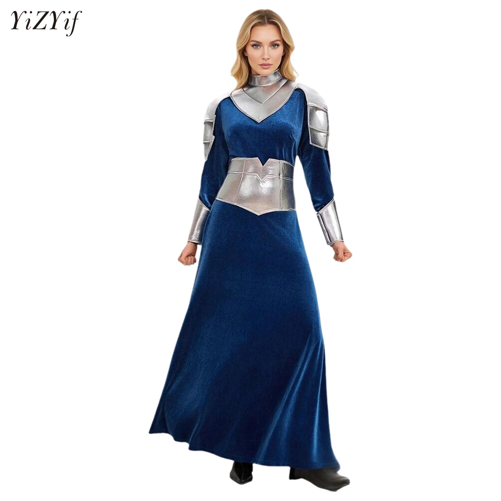Costumes - Women Medieval Warrior Costume Long Sleeve