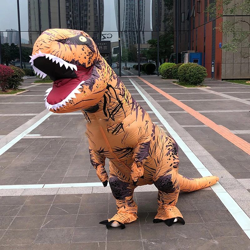 Inflatable Dinosaur Costume Adult - Adults Kids Inflatable Dinosaur Disguise Cosplay