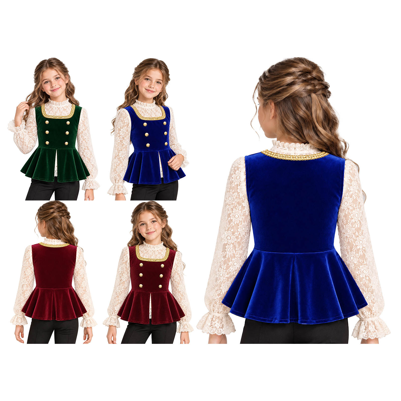 Girls Halloween Medieval Renai - đánh giá và giá Costumes