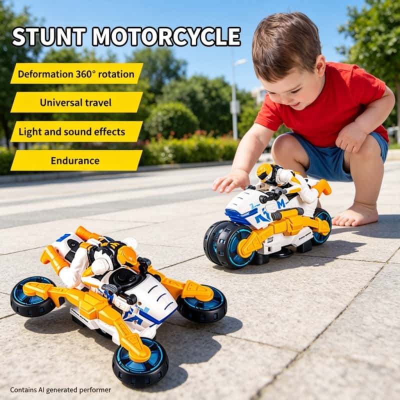 Electric Stunt Transformable M - đánh giá và giá Novelty Gifts