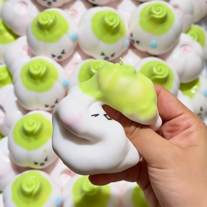 Cute Emoji Garlic ﻿Squishy Str - đánh giá và giá Novelty Gifts