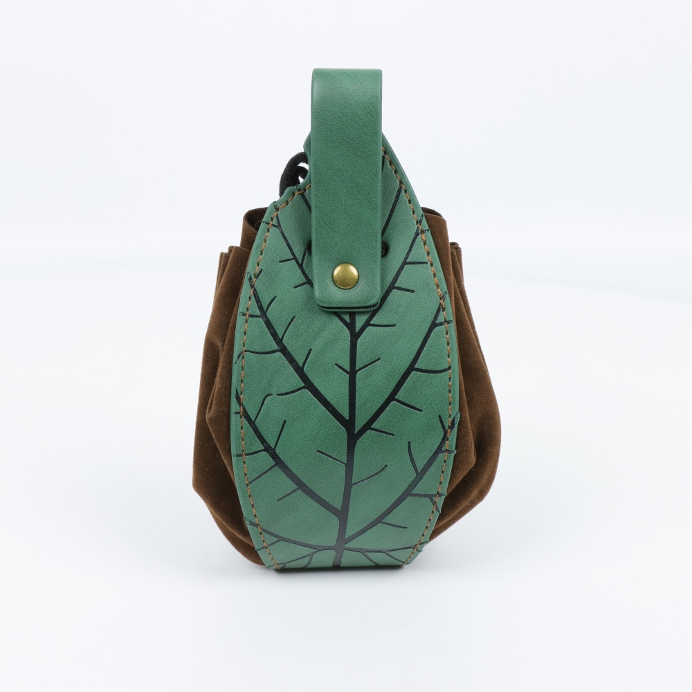 PU Leather Leaf Waist Bag for  - đánh giá và giá Costumes
