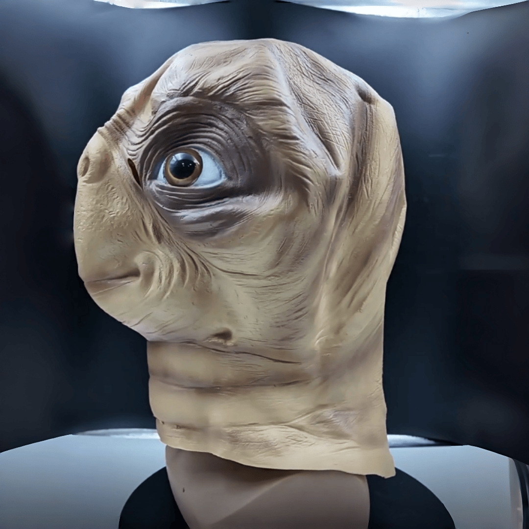Realistic ET Alien Latex Mask  - đánh giá và giá Latex Alien Mask Realistic