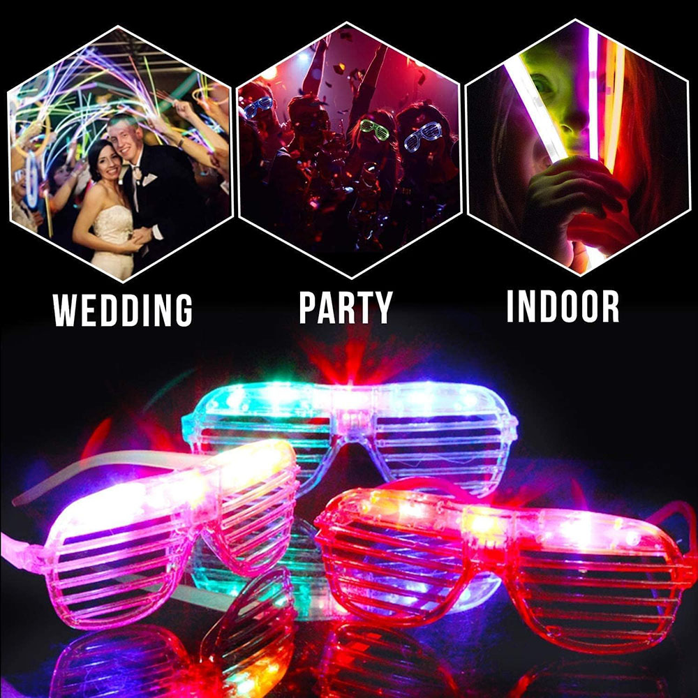 136Pack Glow in The Dark Light - đánh giá và giá Glow In The Dark Party Glasses