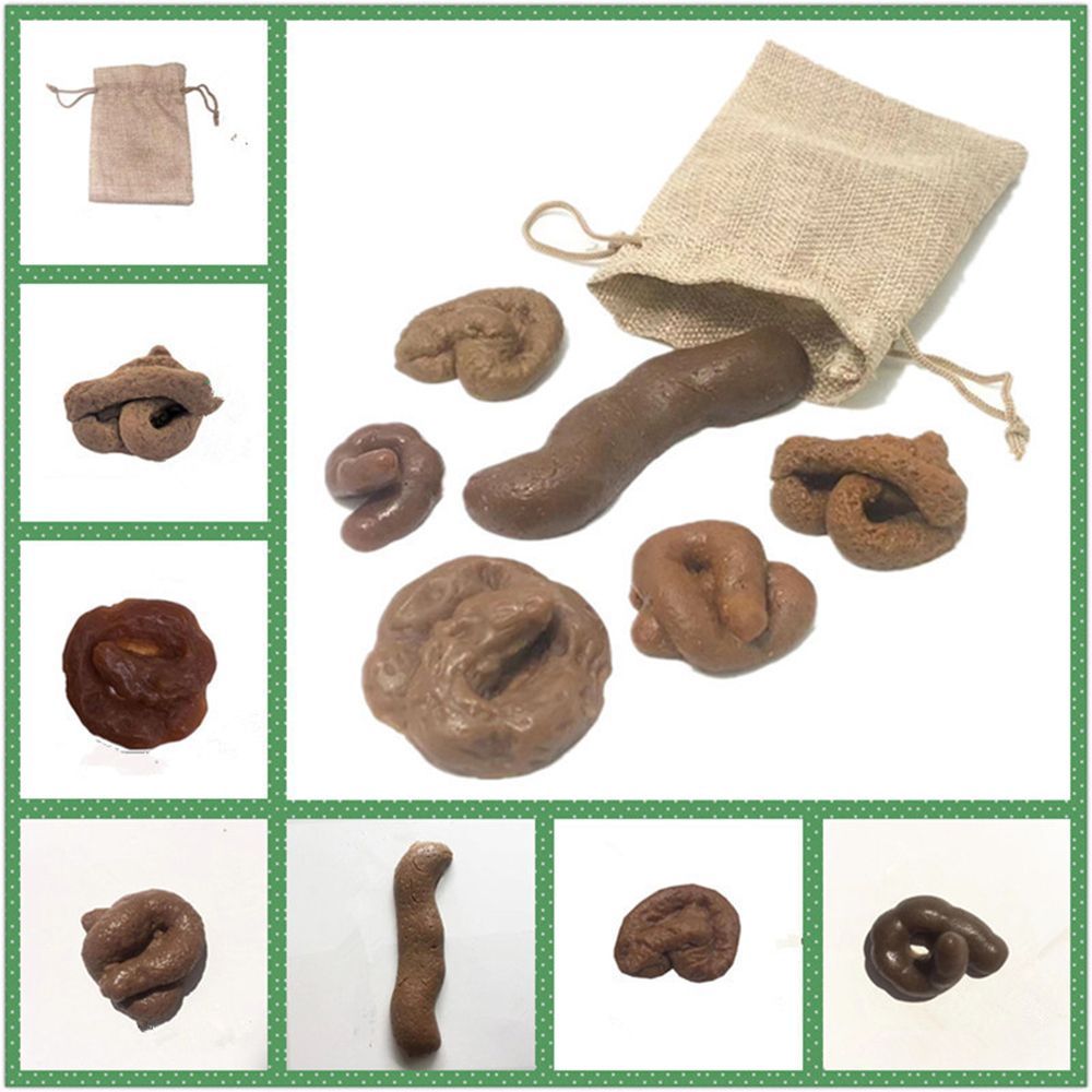 6Pcs Turd Antistress Fool's Ho - đánh giá và giá Fake Poop Gag Gift