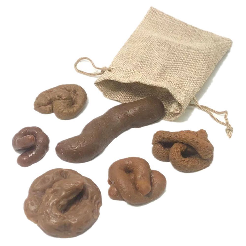 6Pcs Turd Antistress Fool's Ho - đánh giá và giá Fake Poop Gag Gift