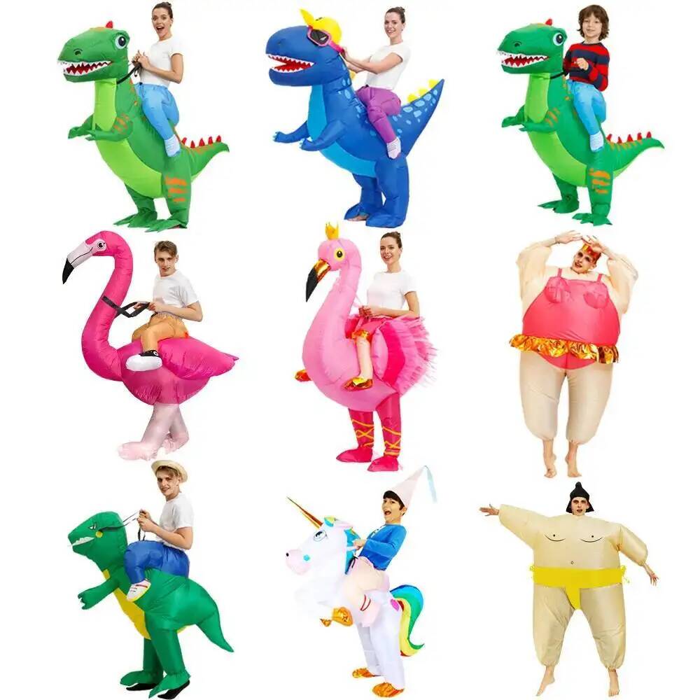 Party HOT Costumes Mascot Cost - đánh giá và giá Inflatable Dinosaur Costume Adult
