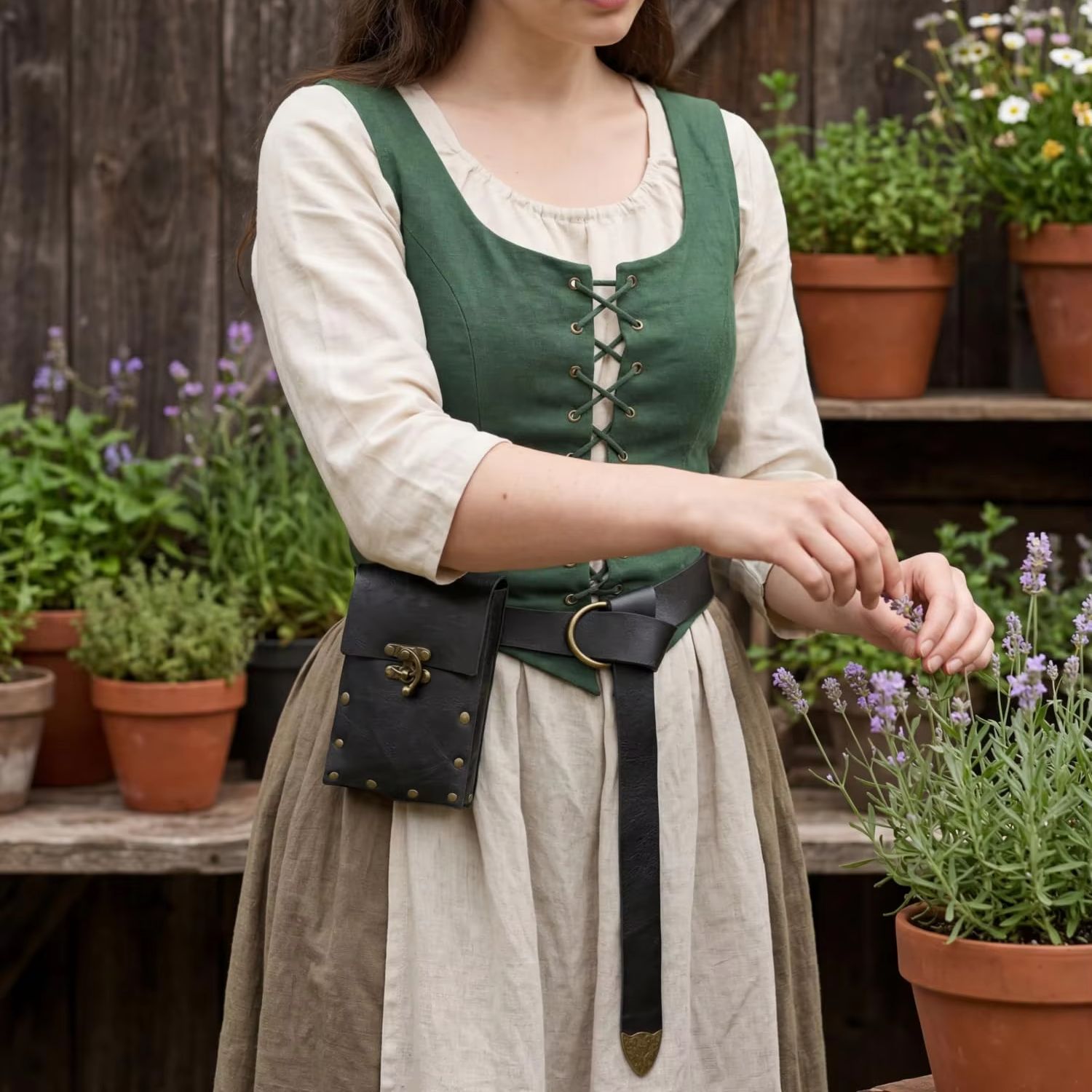 PU Leather Medieval Waist Belt - đánh giá và giá Costumes