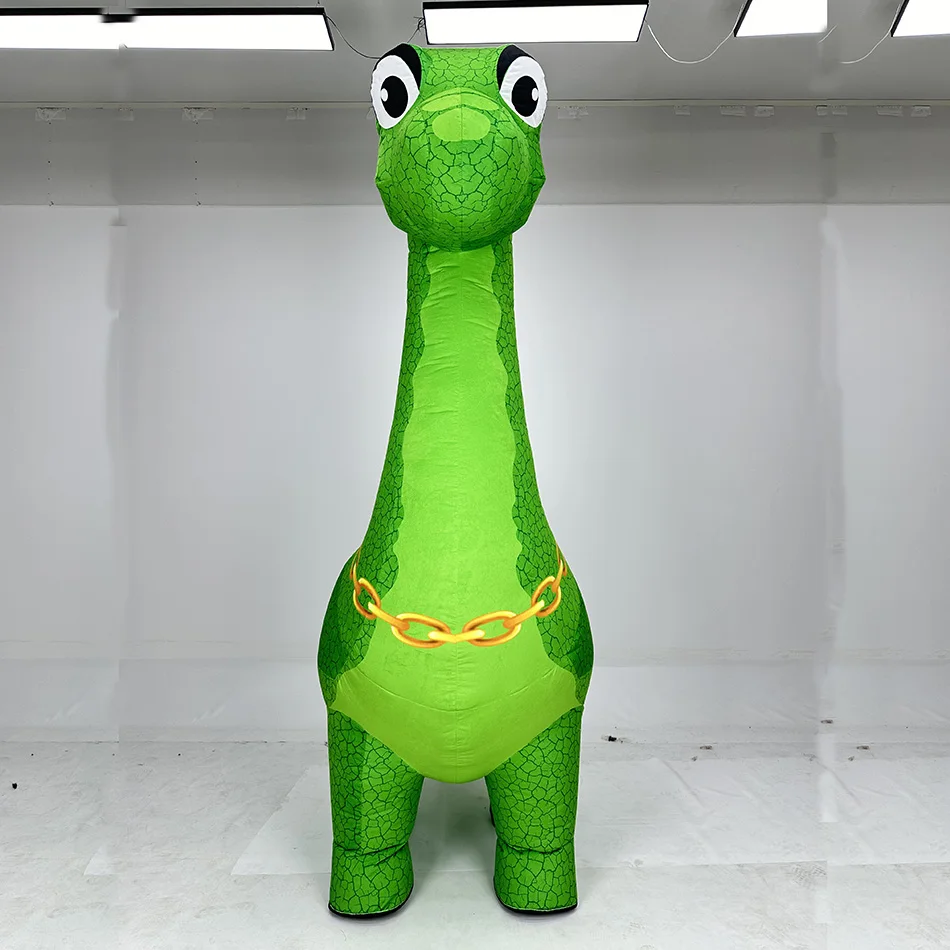 New 3.5m Height Inflatable Lon - đánh giá và giá Inflatable Dinosaur Costume Adult
