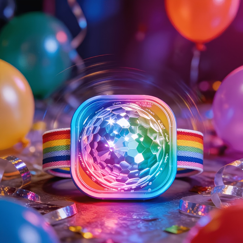 LED Rainbow Wrist Party DJ Lig - đánh giá và giá Glow In The Dark Party Glasses