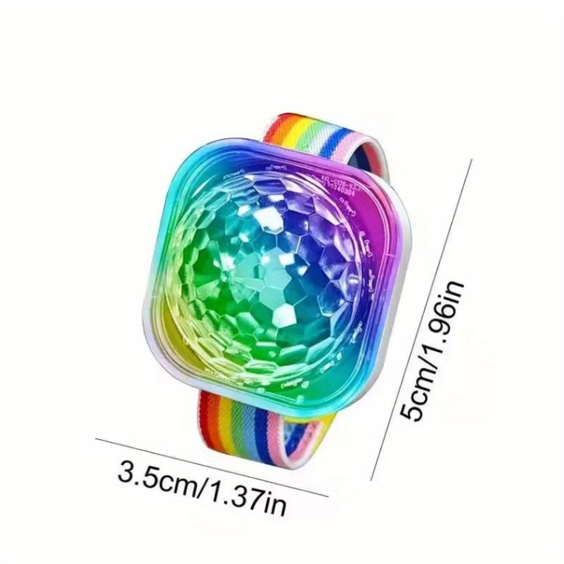 LED Rainbow Wrist Party DJ Lig - đánh giá và giá Glow In The Dark Party Glasses