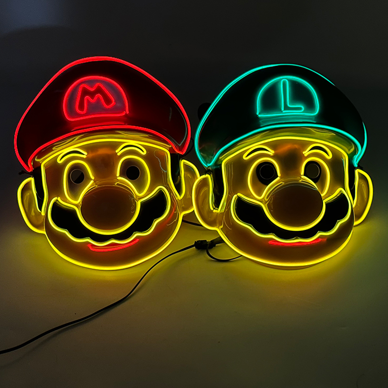 Funny Cute Flashing Masquerade - đánh giá và giá Led Purge Mask Halloween