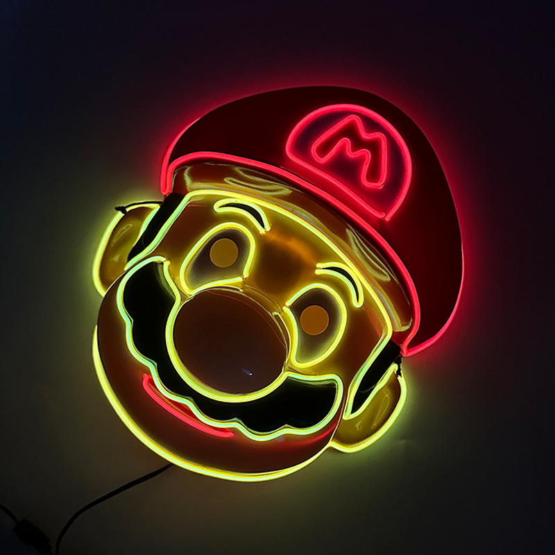 Funny Cute Flashing Masquerade - đánh giá và giá Led Purge Mask Halloween