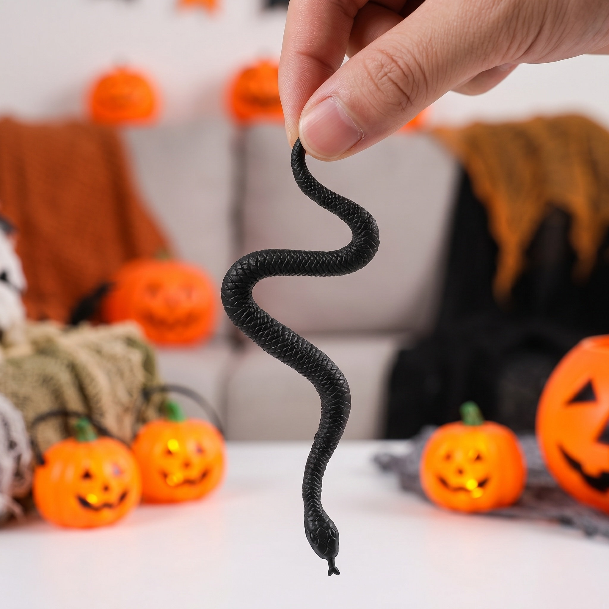 100pcs Realistic Scary Snake P - đánh giá và giá Prank Toys