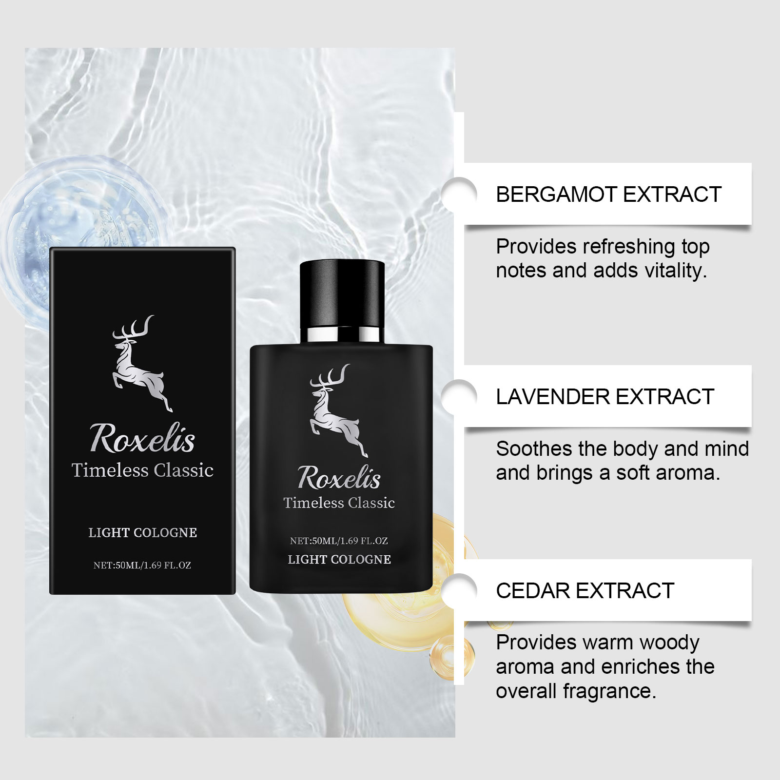 Charm Classic Cologne For Men  - đánh giá và giá Novelty Gifts