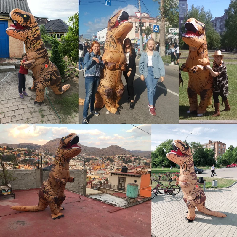 Adults Kids Inflatable Dinosau - đánh giá và giá Inflatable Dinosaur Costume Adult